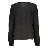 Patrizia Pepe Black Fabric Sweater